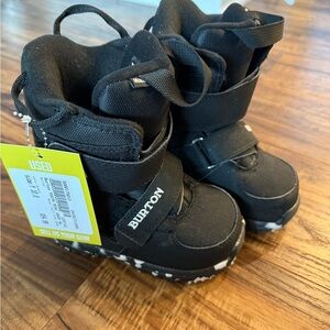 Burton Kids Black Snowboarding Boots